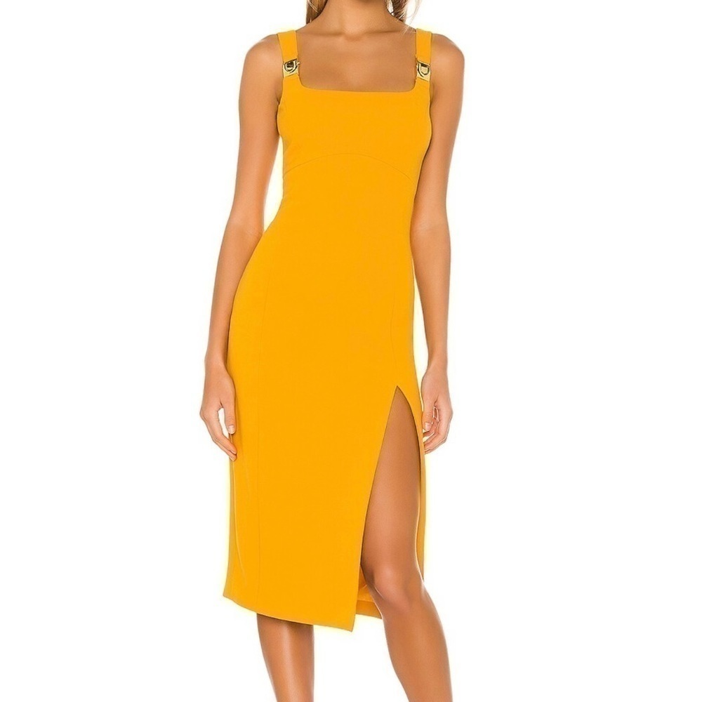 ELLIATT Embellished Dress In Turmeric Size S